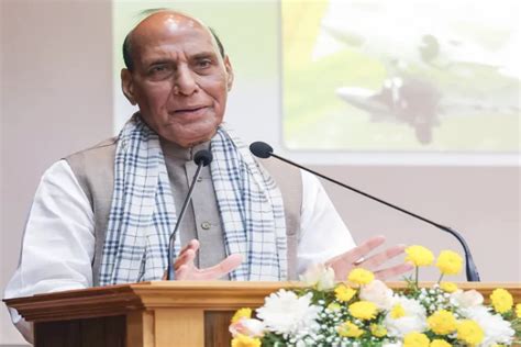 Rajnath Singh pays tribute to Chhatrapati Shivaji Maharaj