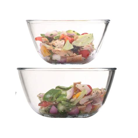 Buy Femora Borosilicate Glass Microwave Safe All-Purpose Mixing Bowl ...