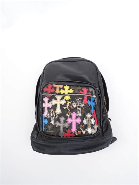 Chrome Hearts Chrome Hearts Multicolor Cross Patch 7th Grade Backpack ...