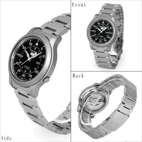 Buy Seiko 5 Automatic 21 Jewel Men's Watch SNK809K1 SNK809K Online at ...