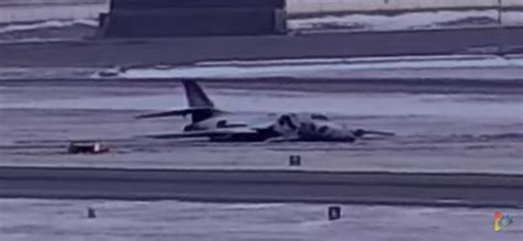 Screenshots of the crashed B-1 bomber at Ellsworth AFB taken from Box ...