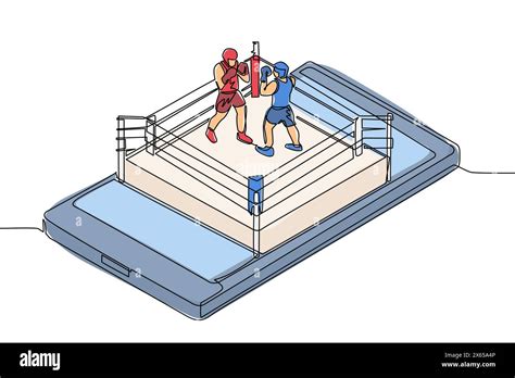 Boxing Match Drawing 的图像结果