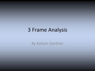 Image result for How Check3d Frame Analysis