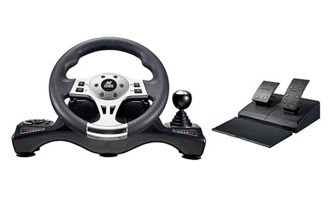 Buy Ant Esports GW190 Race Steering Wheel, Universal USB I 270 Degree ...