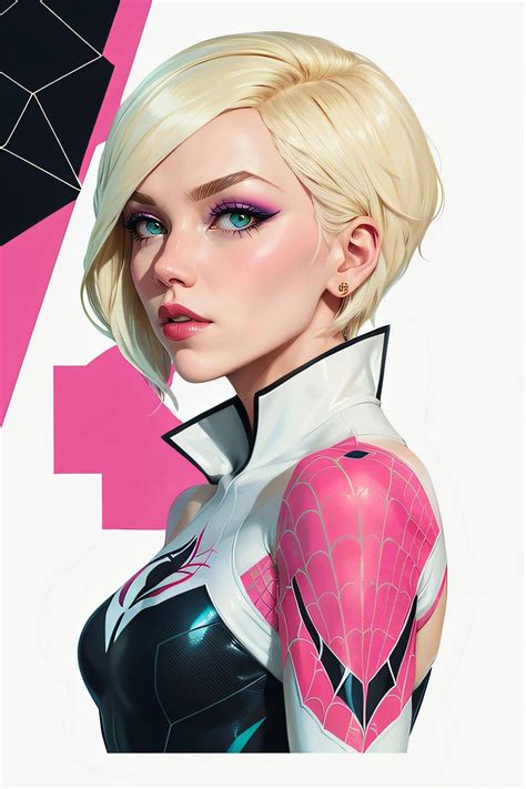 Pin by ZayziksVFS on Спайдер Гвен/Spider Gwen | Spider gwen art ...
