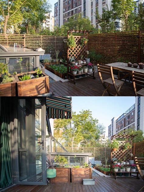 60平米庭院设计实景图，一楼60㎡小庭院现代风格设计实景图 - 成都一方园林绿化公司