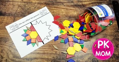 Image result for Symmetry Pattern Blocks Printable