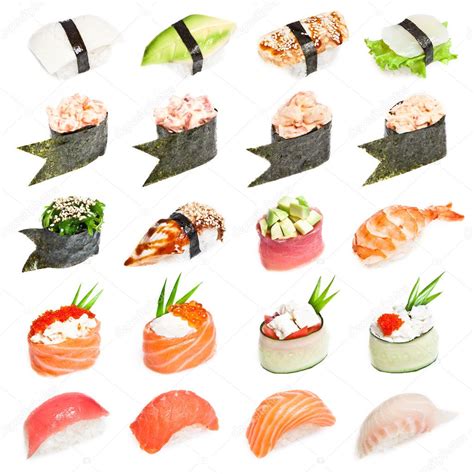 Different Types: Different Sushi Types