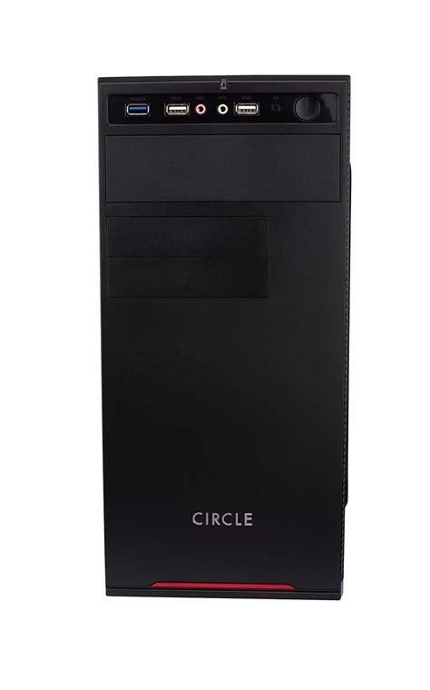 Amazon.in: Buy CIRCLE Alloy Steel Prime 3.0 Cabinet With Smps, Black ...