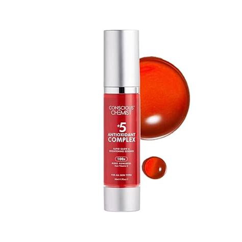 Conscious Chemist® Rapid Glow & Brightening Essence | Face Serum with 5 ...