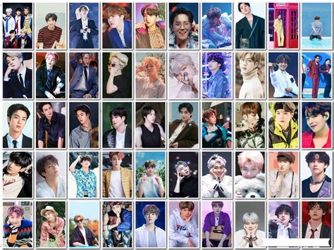 Pack of 50 BTS Band Members Photos | for BTS lovers | HD Quality ...