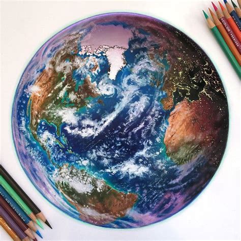 earth life drawing