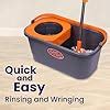 Chakaachak ECO Spin Bucket Mop | 360° Mopping Set with 4 Wheels | Easy ...