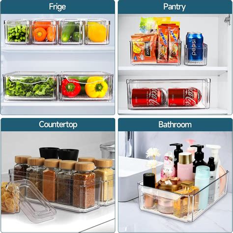 NISILIN 14 Pack Fridge Organizers and Storage - Refrigerator India | Ubuy