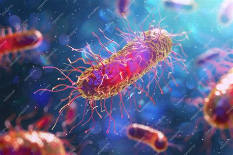 Escherichia coli también conocida como bacteria ecoli concepto de ...