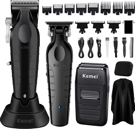 Amazon.com: KEMEI Professional Hair Clipper, Hair Trimmer, Beard Shaver ...
