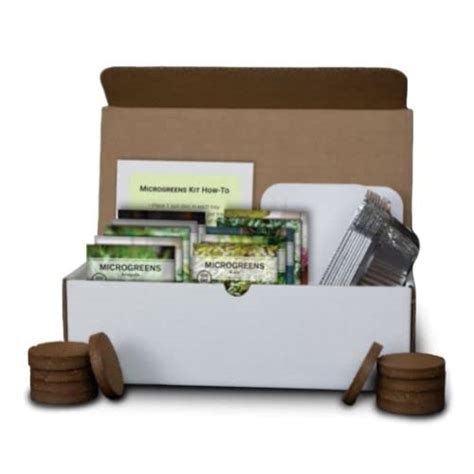 Buy Sow Right Seeds - Large Microgreens Collection for Growing - 10 ...