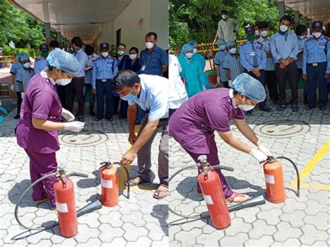 Fire fighting training was conducted by Surat Fire Department after ...