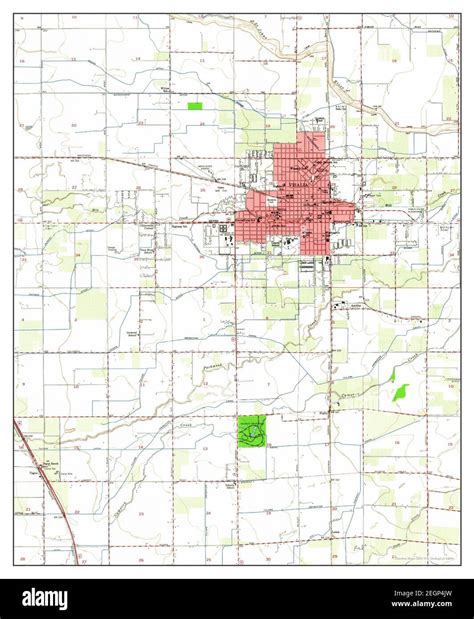 Visalia California Map Visalia California Map United States