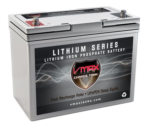 Buy VMAX LFP24-1265 Deep Cycle Li-Iron LiFePO4 Battery Lithium Battery ...
