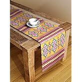 Buy ALINA DECOR Poly Cotton Tribal Pattern HD Printed Washable Runner ...