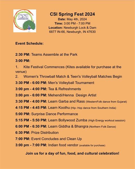 CSI Spring Fest, Newburgh Lock and Dam, 4 May 2024 | AllEvents