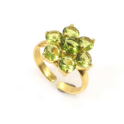 Rings - Gold Plated Flowers Ring Manufacturer from Jaipur