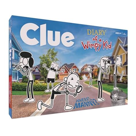 Buy CLUE: Diary of a Wimpy Kid | Solve The Mystery in This Collectible ...
