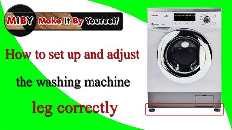 How to Fix Legs Under Washing Machine 的图像结果