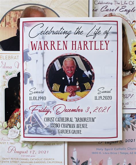 Image result for Memorial Service Programs