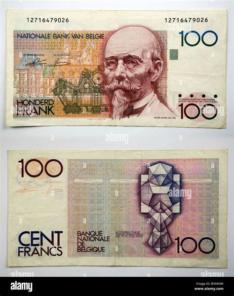 Banknotes of Belgium Stock Photo - Alamy