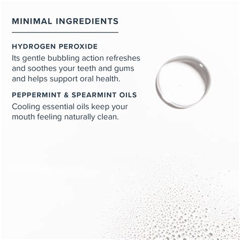 Store Hydrogen Peroxide Mouthwash, Oral Care with Refreshing Wintermint, Gentle Bubbling Action ...