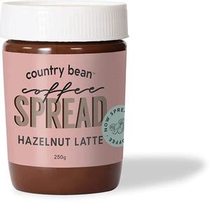 Country Bean Coffee Spread Hazelnut Latte, 250g Coffee Paste Price in ...