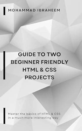 Guide to two beginner friendly HTML and CSS projects: Master the basics ...