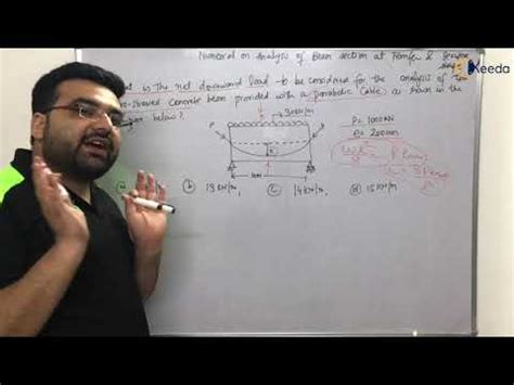 Numerical on Analysis of beam sections at transfer and service loads ...
