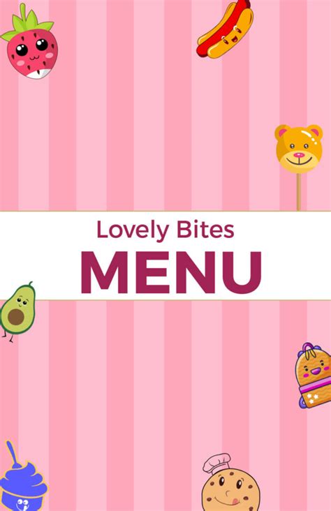 Cute Menu 的图像结果