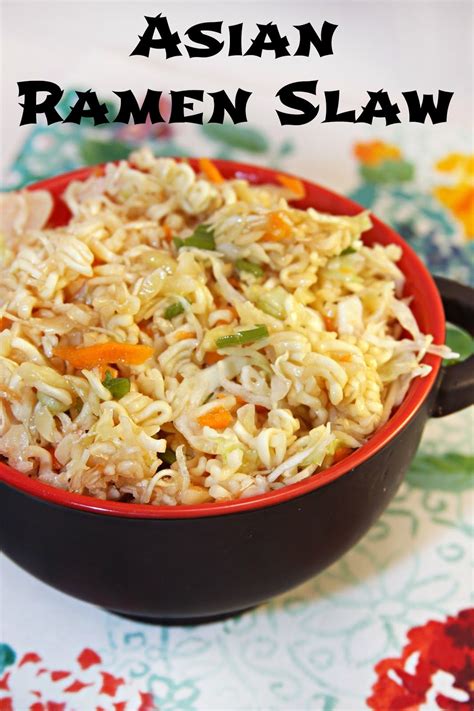 Asian Slaw Recipe Using Ramen Noodles at Lydia Bernhard blog