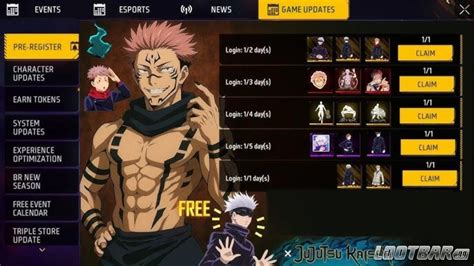 Free Fire OB52 JJK Panel Guide: Fastest Unlock Pat - BitTopup