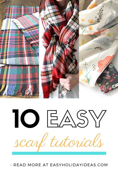 Image result for Simple Scarf Tutorial
