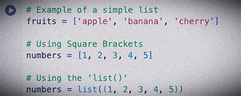 Image result for Python Lista Tutorial