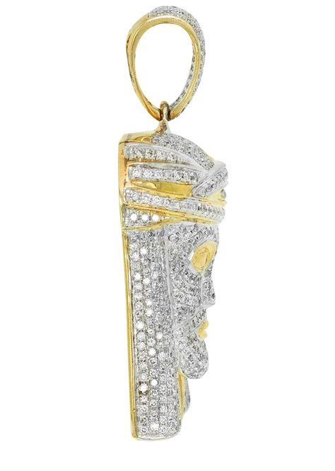 Diamond Jesus Piece | 26.72 Grams | 3.71 Carats – FrostNYC