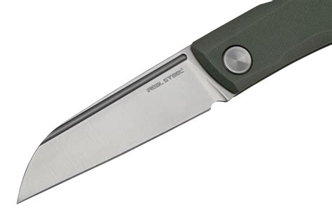 Real Steel Solis Lite, Knivesandtools Exclusive, Gray, 7064GY, slipjoint pocket knife ...