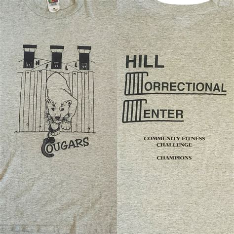 Vintage Y2K Hill Correctional Center Prison Galesburg… - Gem
