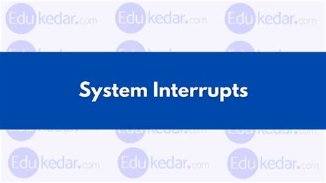 System Interrupts 的图像结果