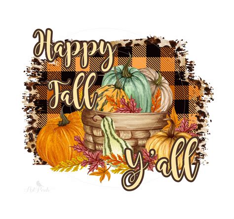 Happy Fall Clip Art Cartoon