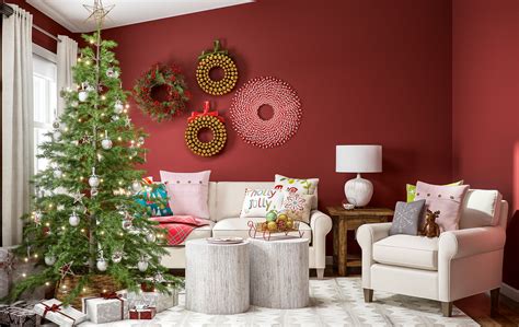 Christmas Decorating Ideas For Living Room Walls | Baci Living Room