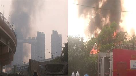 devastating fire in the slums nine fire engines are at the scene ...