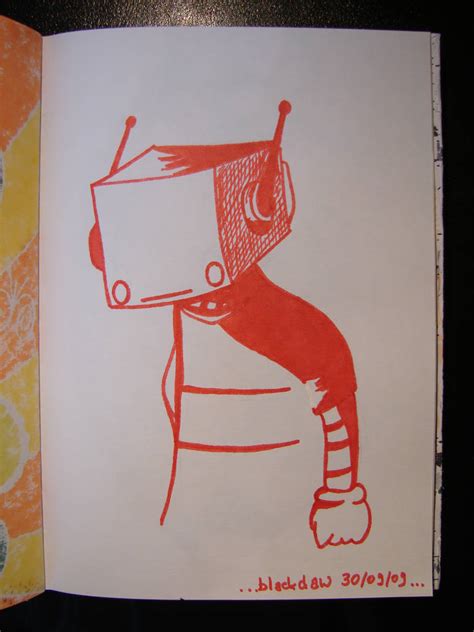 Red Robot Drawing 的图像结果