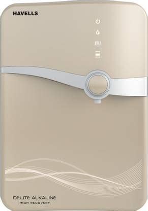 HAVELLS DELITE ALKALINE HIGH RECOVERY 6.8 L RO + UV + Alkaline Water ...