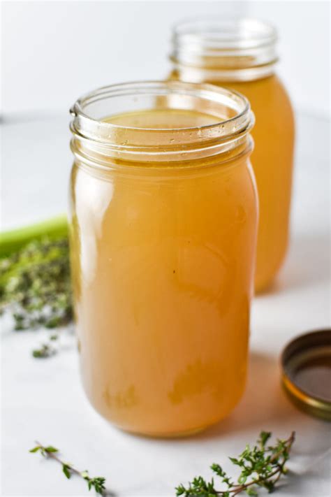 Rotisserie Chicken Broth (Slow Cooker, Instant Pot or Stovetop) - The ...
